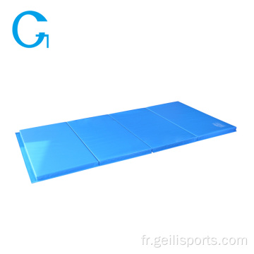 Tapis d&#39;exercice de gymnastique pliant de haute qualité